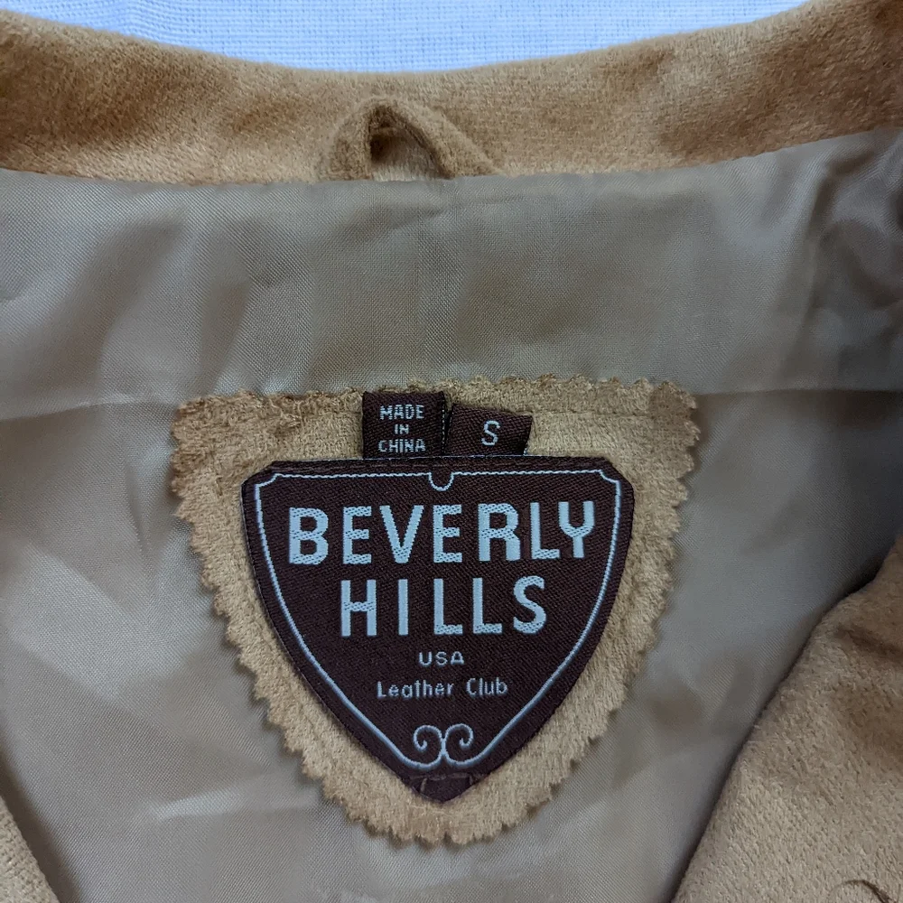 Beverly hills USA leather club size S jacket - Picture 3 of 8